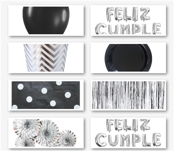  MIX Black&Silver